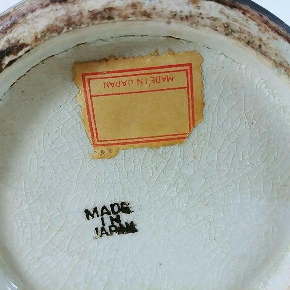 Satsuma Japanese Vase Enamel Moriage Details Gold Immortals 12" Handles - Picture 6 of 9